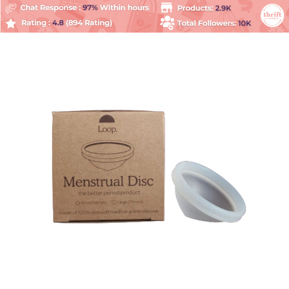 HUMBLE - Loop Menstrual Disk (Small) | Unsealed - Good Packaging