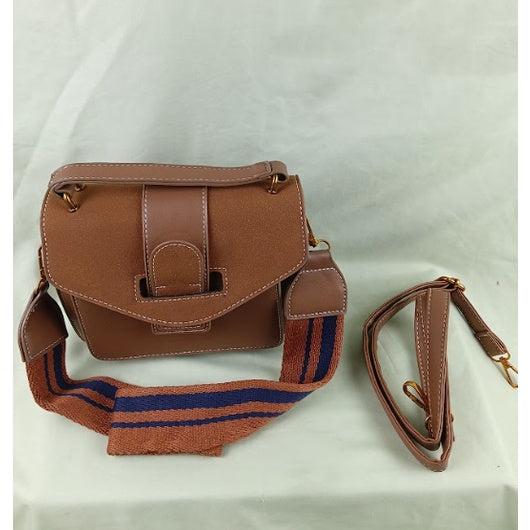 Humble Burten Hyde Lave Suede Belt Bag for Women Trend Slingbag Handbag for Ladies Fashion Brown