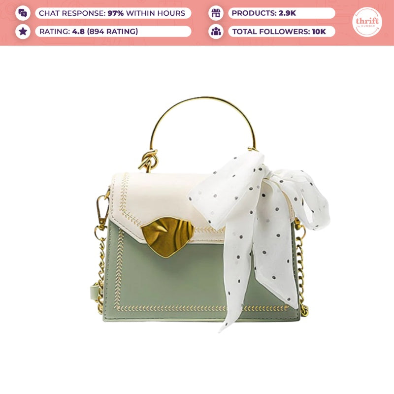 Humble Burten Hyde Imane Satchel Bag for Women Trendy Small Slingbag for Girls Leather Aesthetic