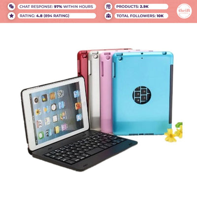 Wireless Keyboard Case For iPad Mini 1 2 3
