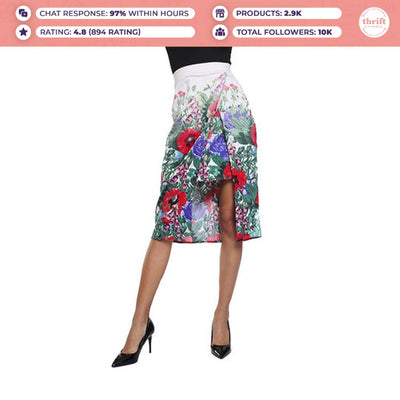 Naiara Slit Pencil Skirt - Authentic, Brand New, Great Deal