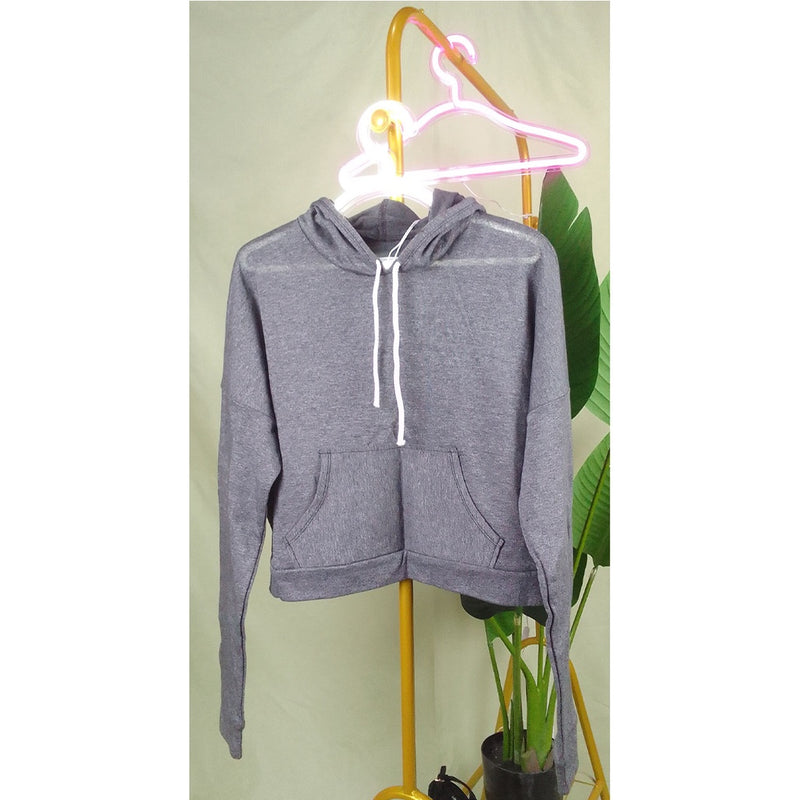 Lazy Cropped Hoodie – brand new, great deal, Multi-size