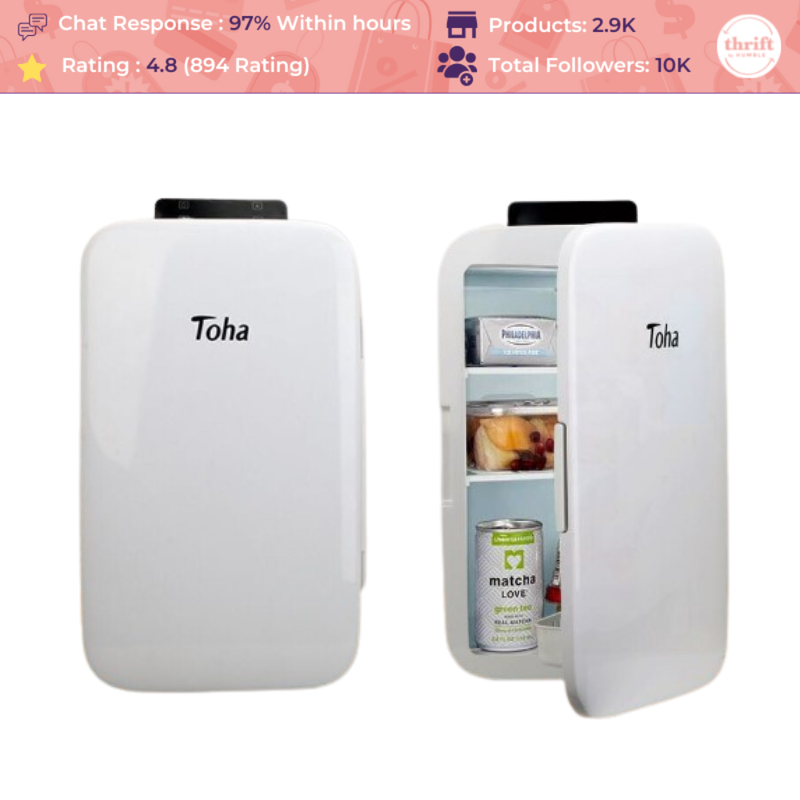 Toha Mini Refrigerator R3 Single Core (Plastic Door)