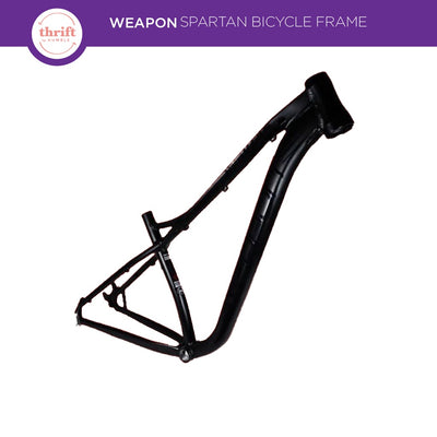 Weapon Spartan Bike Frame For 27.5" Black - Authentic