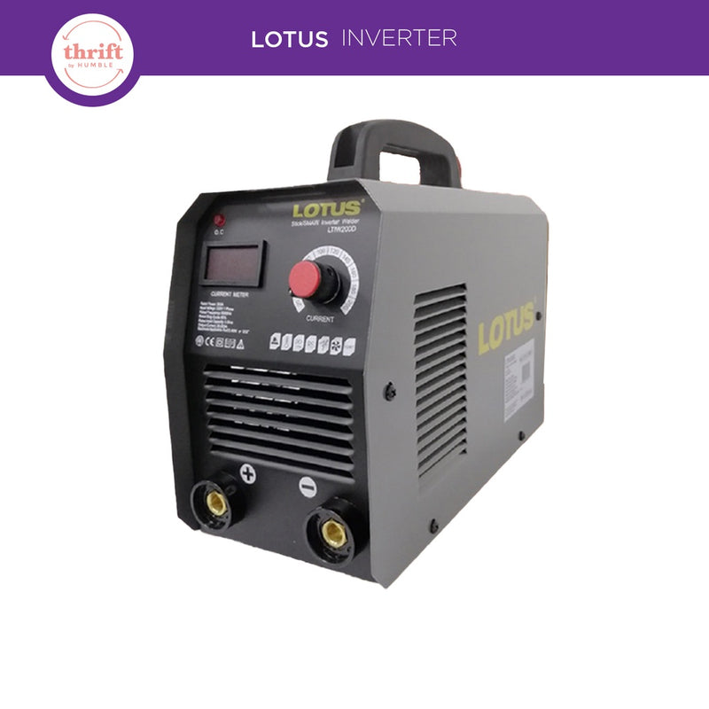 Lotus Arc Inverter Welding Machine 200a - Authentic