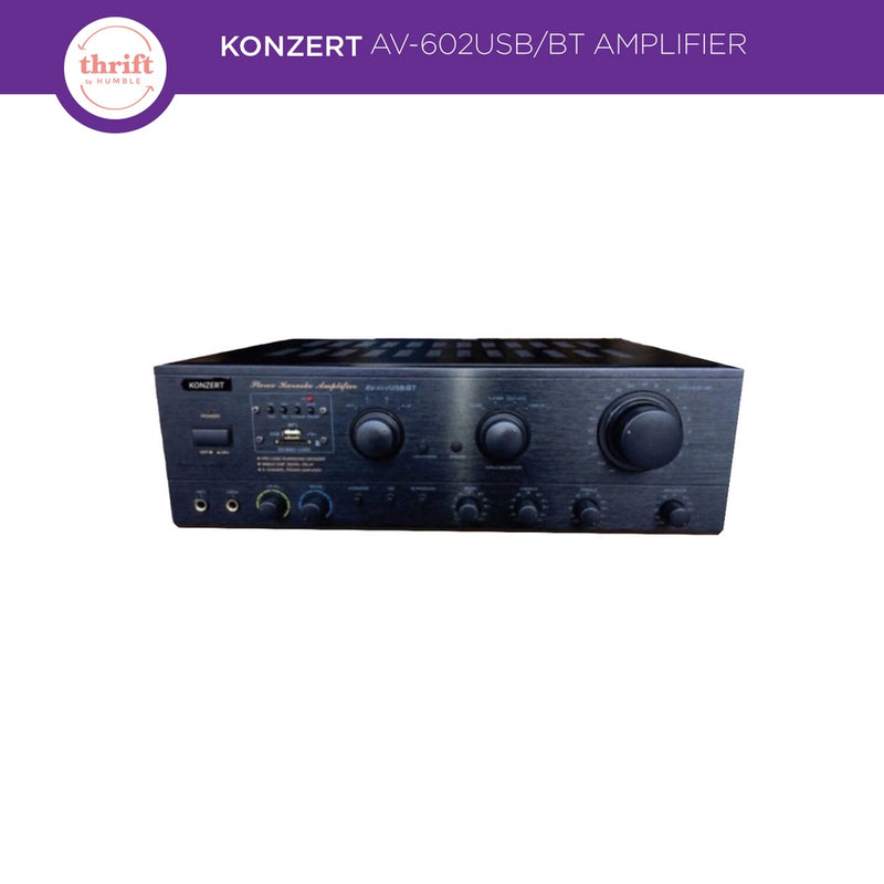 Konzert Amplifier Av 602 USB Bt - Authentic