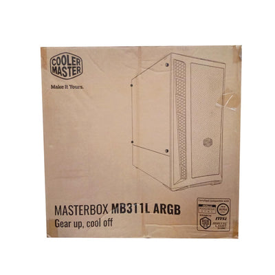 Cooler Master MasterBox MB311L ARGB Micro-ATX Airflow