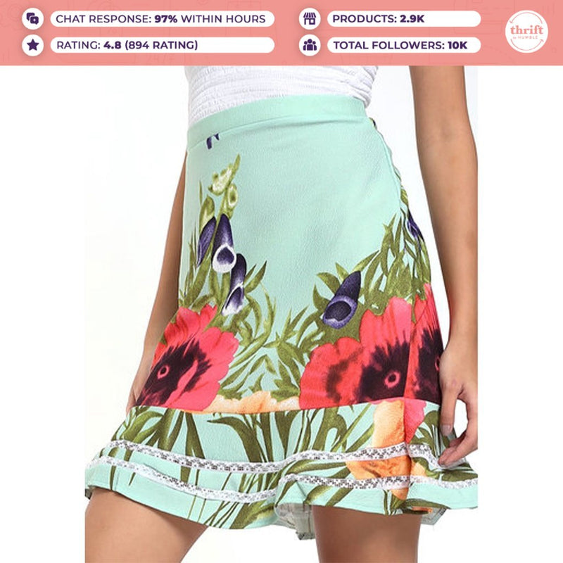 Iliana Flute Hem Skirt - Authentic, Brand New, Great Deal