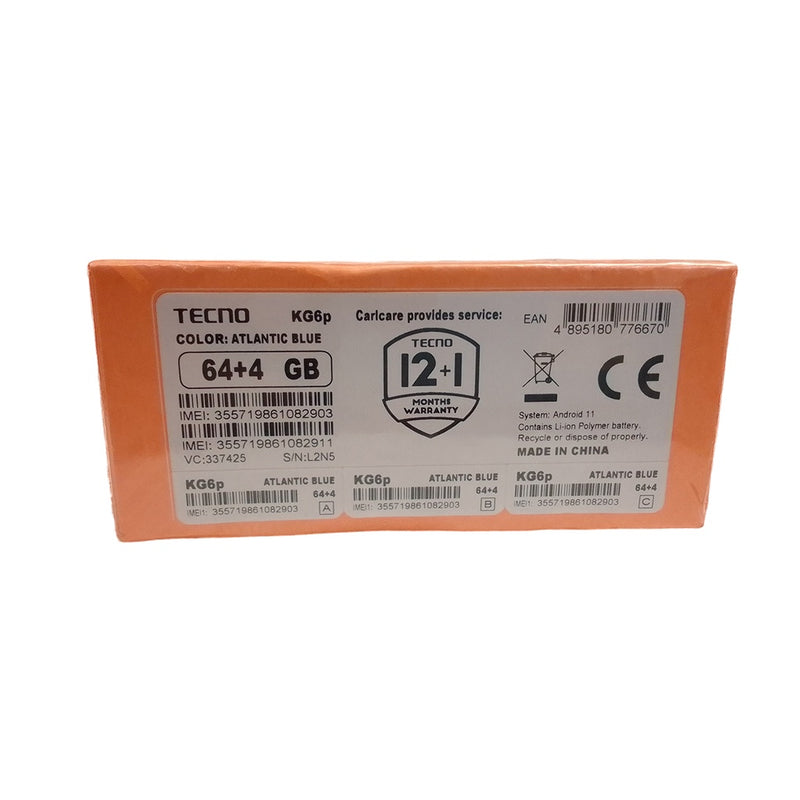 Tecno Spark 8T 4/64gb - Sealed & Authentic