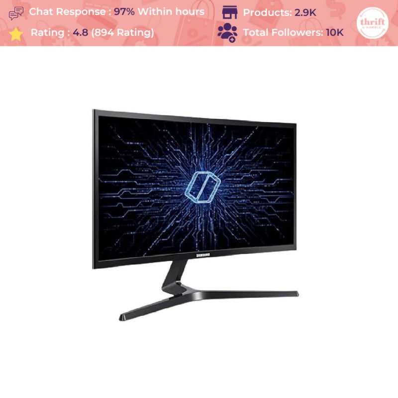 Samsung Curved Gaming Monitor 24inch (LC24RG50FZEXXP)