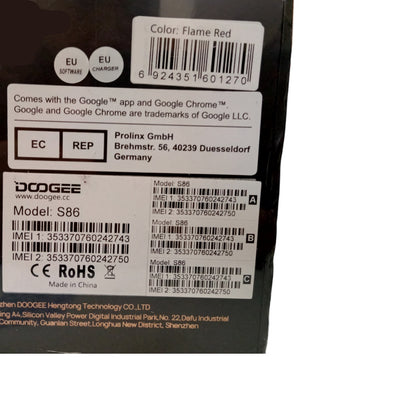 Doogee S86 8/128GB - Sealed