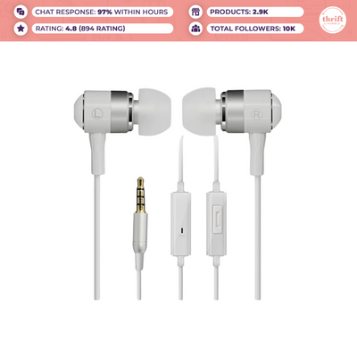 Humble Cowin HE1 In-Ear Earbuds Noise Isolating Headphones Sweatproof with with Mic HD Dynamic Crystal Clear Sound