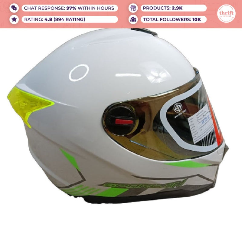 ID Helmets/Spartan Full Face Helmet Large (SYK-JC2)