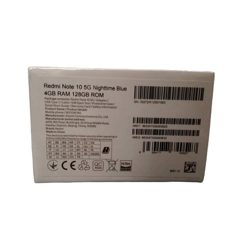 Redmi Note 10 5G 4/128GB - Sealed