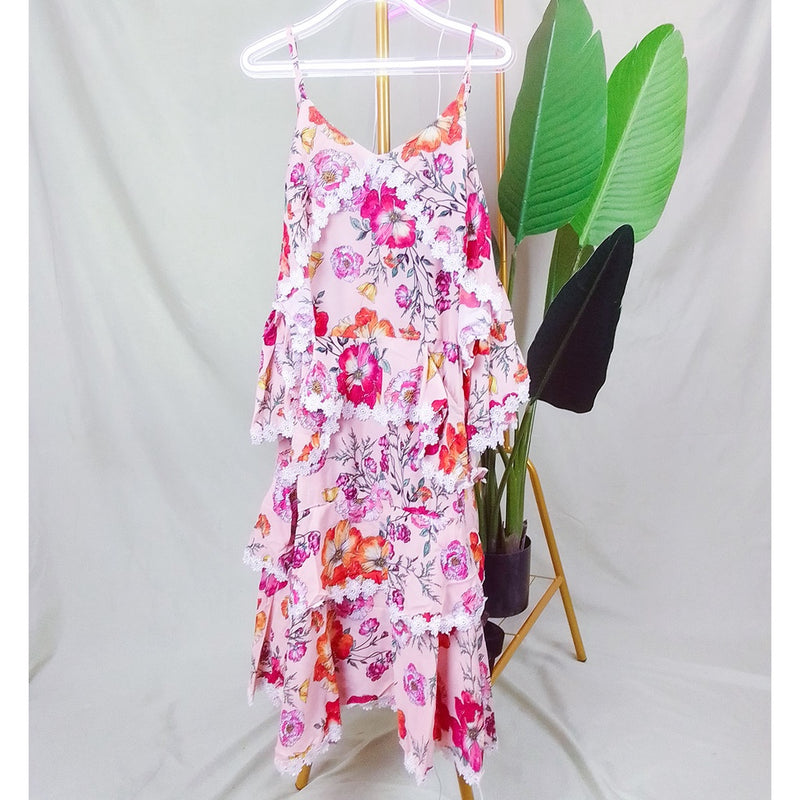 Fidelia Layered Dress – brand new, great deal, Multi Size