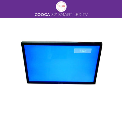 Authentic COOCAA 32 Inch Simple Smart HD LED TV Frameless Flat screen, Wifi/LAN - Authentic