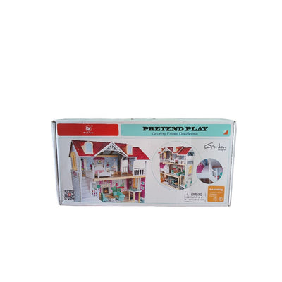 Top Bright Pretend Play Country State Doll House