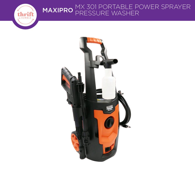 Maxipro Mx 301 Portable Power Sprayer Pressure Washer - Authentic