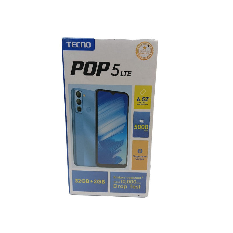 Tecno Pop 5 Lite 32GB - Ice Blue