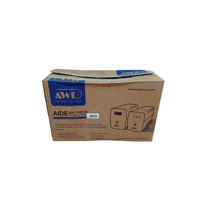 AWP Aide 390W-650VA Line Interactive with Stabilizer UPS