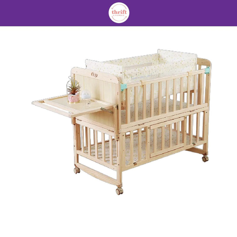 Zhitong Wooden Multi-Functional Baby Crib