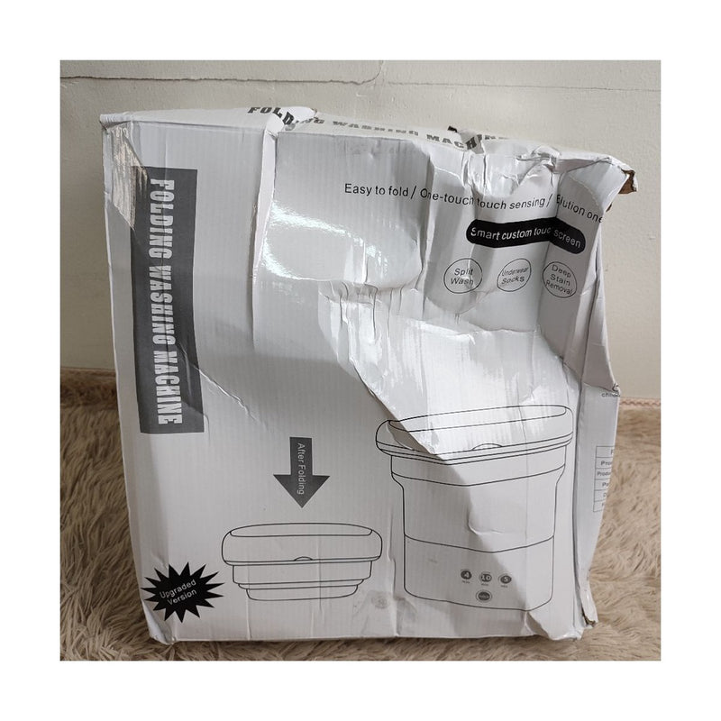Portable Mini Folding Washing Machine with Smart Custom Touch Screen