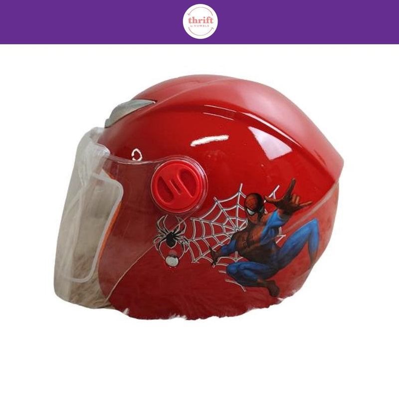 RXR Safety Kids Spiderman Helmet (R-066G-1)