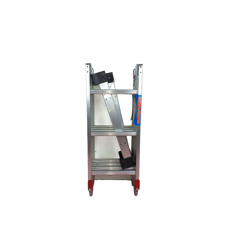Golden Dragon Aluminum Ladder 3x4 (150kg Capacity)