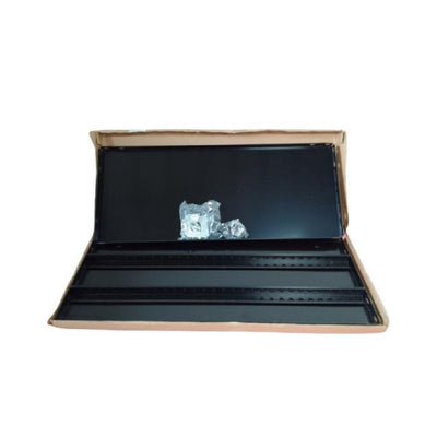 Se-Household 4-Layer Iron Plate Shelf Black (150cm)