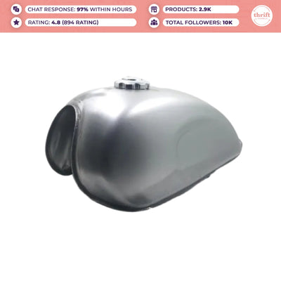 Gas Tank Universal 9L with Cap and Key (Unsealed Product with Repackaged Box)