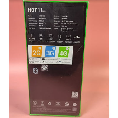 Infinix Hot 11 2022, 4GB + 64GB