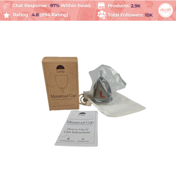 HUMBLE - Loop Menstrual Cup (Large) | Sealed - Good Packaging