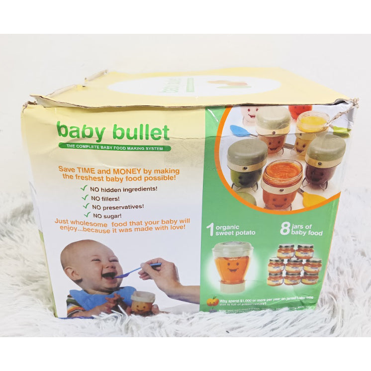 HUMBLE Baby Bullet Food Maker Smashing Blender 20pcs Set