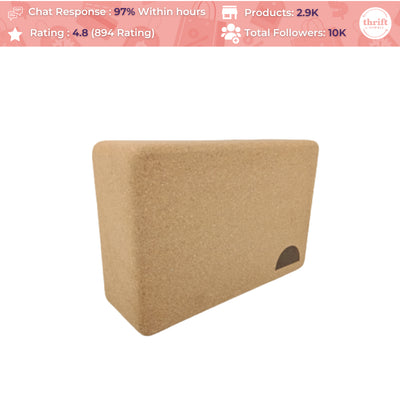 HUMBLE - Loop Cork Yoga Block/Bricks | Unsealed - Good Packaging