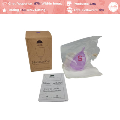 HUMBLE - Loop Menstrual Cup (Small) | Sealed - Good Packaging