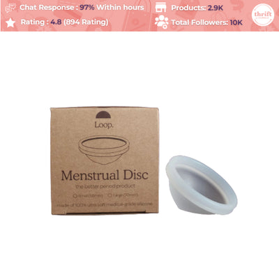 Loop Menstrual Disk (Small) | Unsealed - Good Packaging