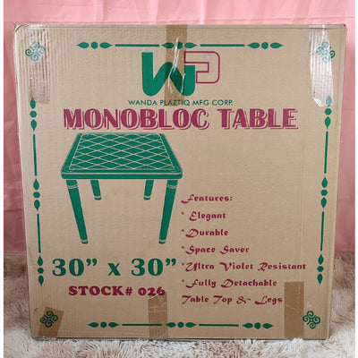 Humble Wanda Monoblock Table 30x30"