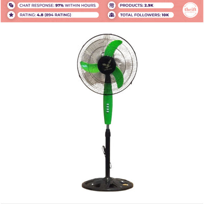 HUMBLE Golden Eagle Stand Fan 16" (GSF-16)