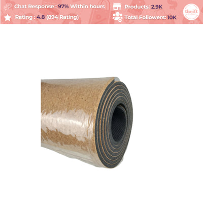 Loop Cork Yoga Mat - Plain | Unsealed - Good Packaging