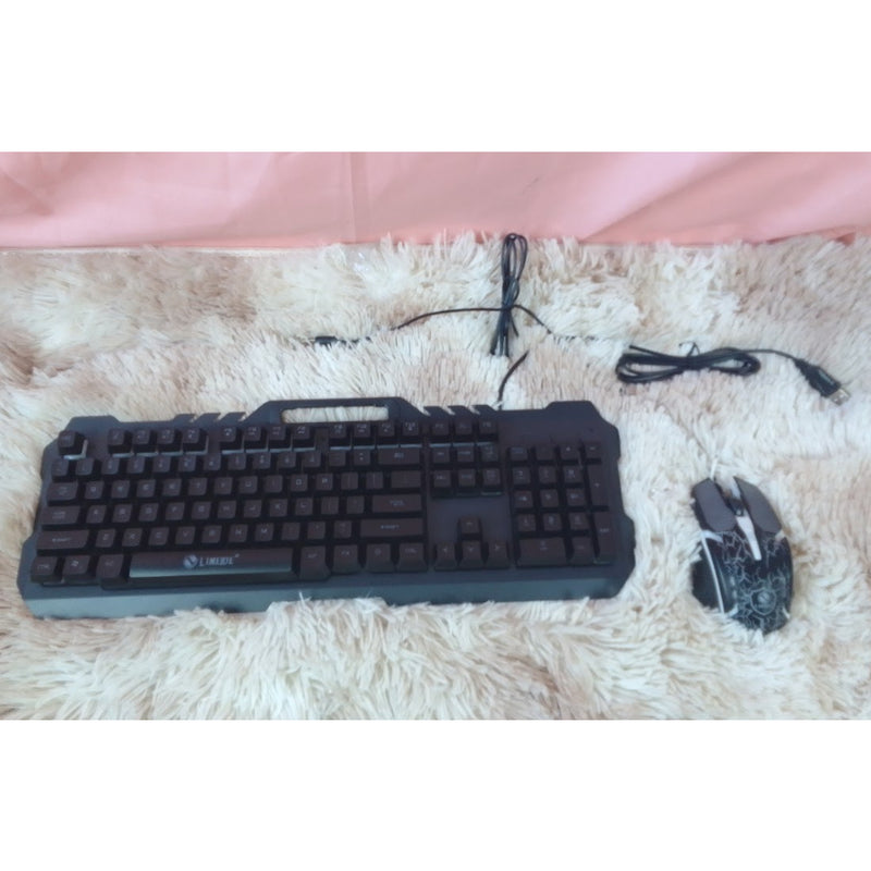 HUMBLE Limeide Metal Storm Gaming Keyboard and Mouse Set T21