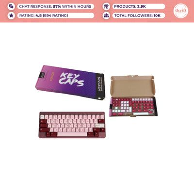 Humble - 140-Key PBT GMK Darling Keycaps Cherry Profile for Cherry MX Switch Mechanical Keyboards