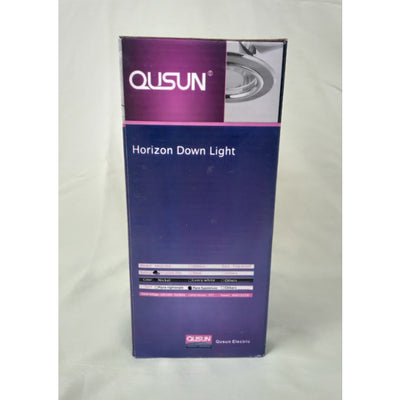 Humble Qusun Round Horizontal Down Light Casing (MAQC85B), E27 220-240v 50/60Hz