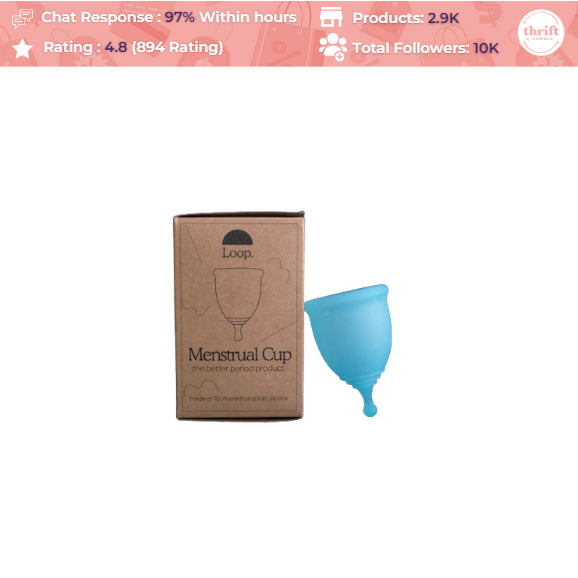 Loop Menstrual Cup (Small) | Sealed - Good Packaging