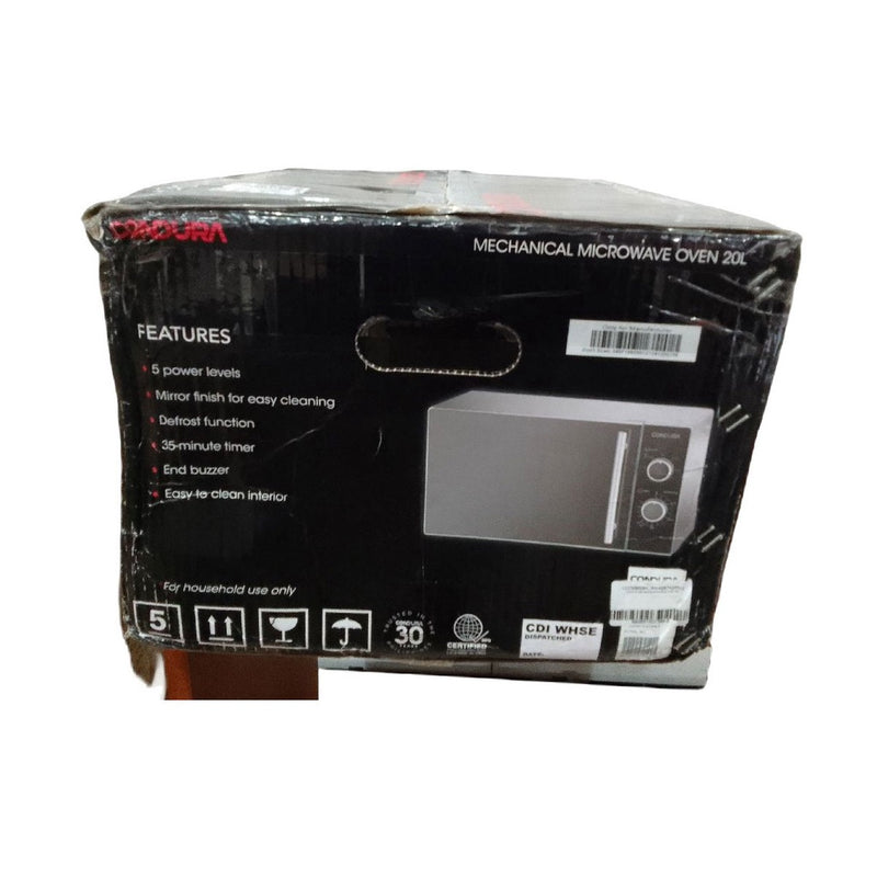 Condura 20L Mechanical Microwave Oven (CONMO20.0MMGATELC)