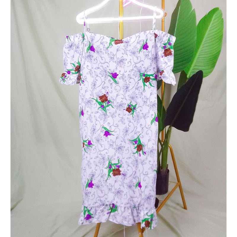 Estera Off-Shoulder Dress – brand new, great deal