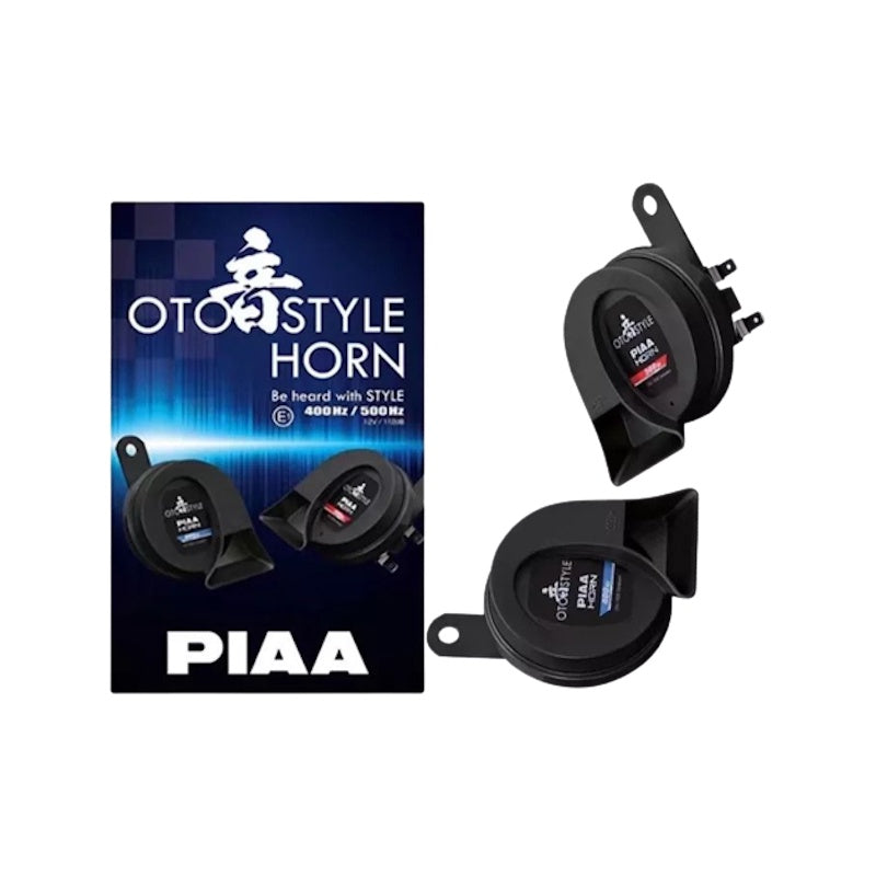 Piaa Oto Style Horn with Hologram Sticker (HO-14) + Power Horn (2pcs)