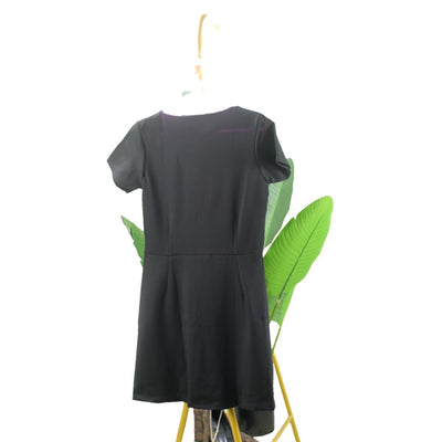 Straightforward Satin Ribbed Knit Button Down Dress- Authentic, Brand New, Great Deal