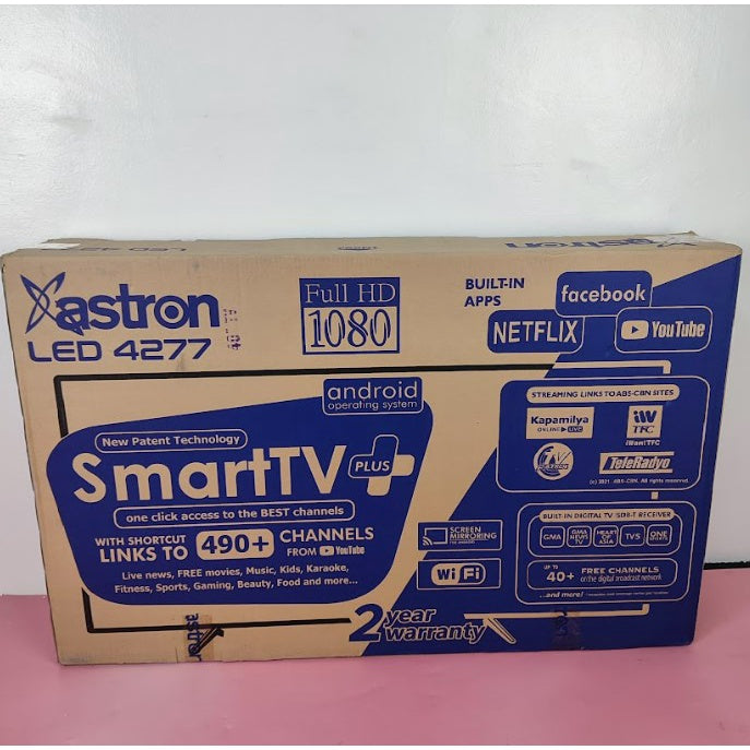Astron 42" Full 1080p Smart TV (LED-4277)