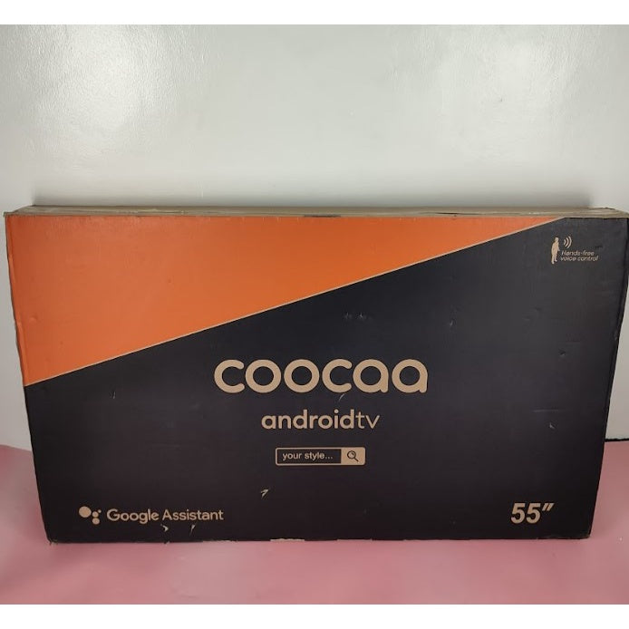 Coocaa 55" 4K UHD Smart Android TV with Dolby Audio (55S6G Pro)