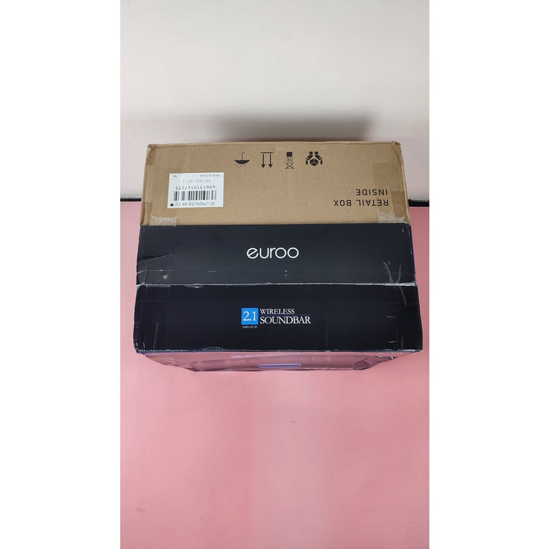 Euroo 2.1 Wireless Soundbar + Audio-Technica Belt-Drive Turntable